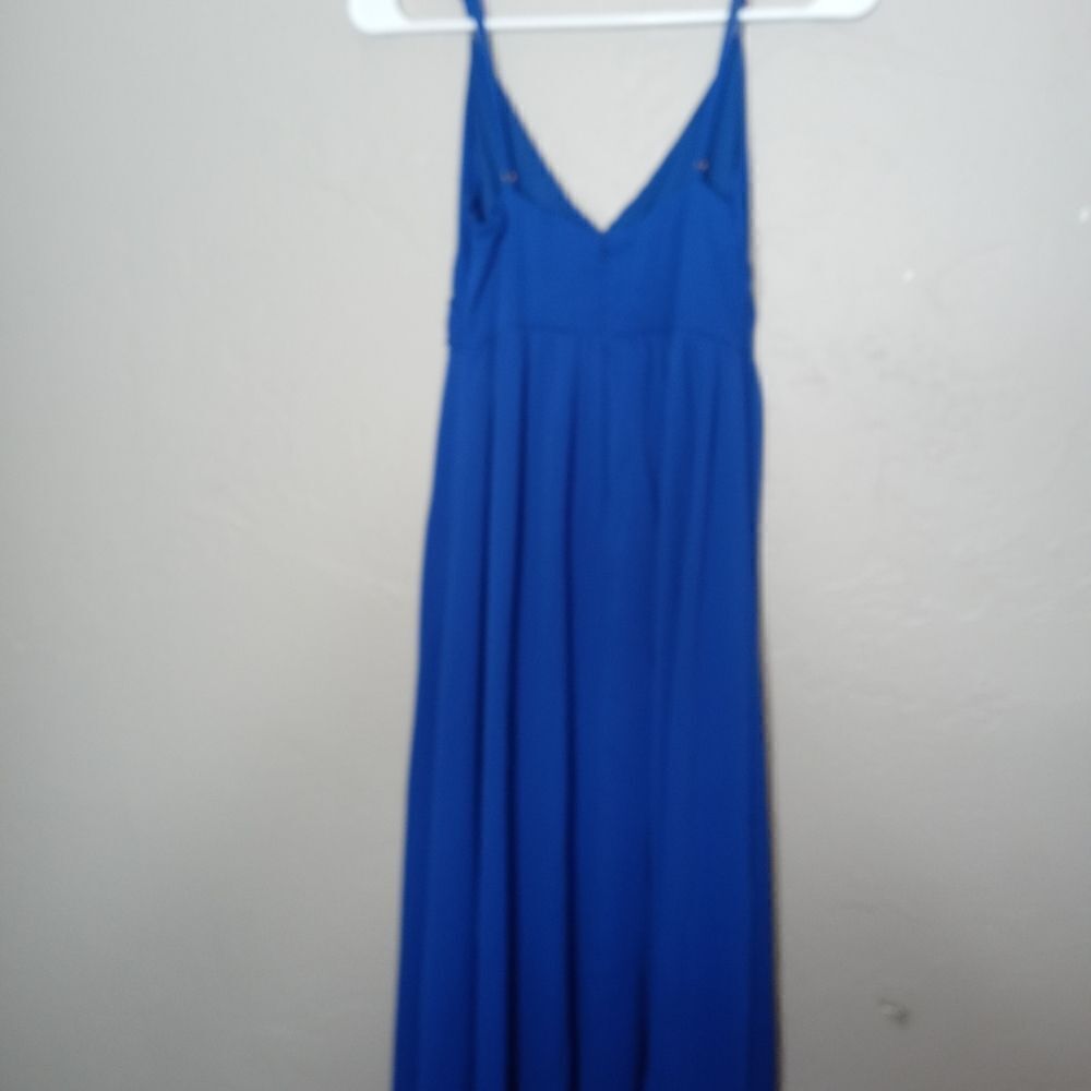 Lulu's Blue Maxi Dress - Picture 7 of 10